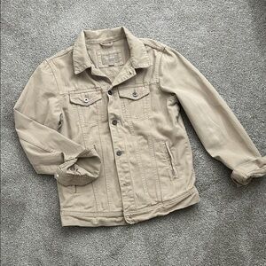 Pull&Bear Beige Lightweight Shirt Jacket